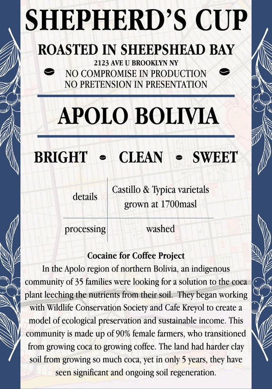 Bolivia Apolo Coffee Beans