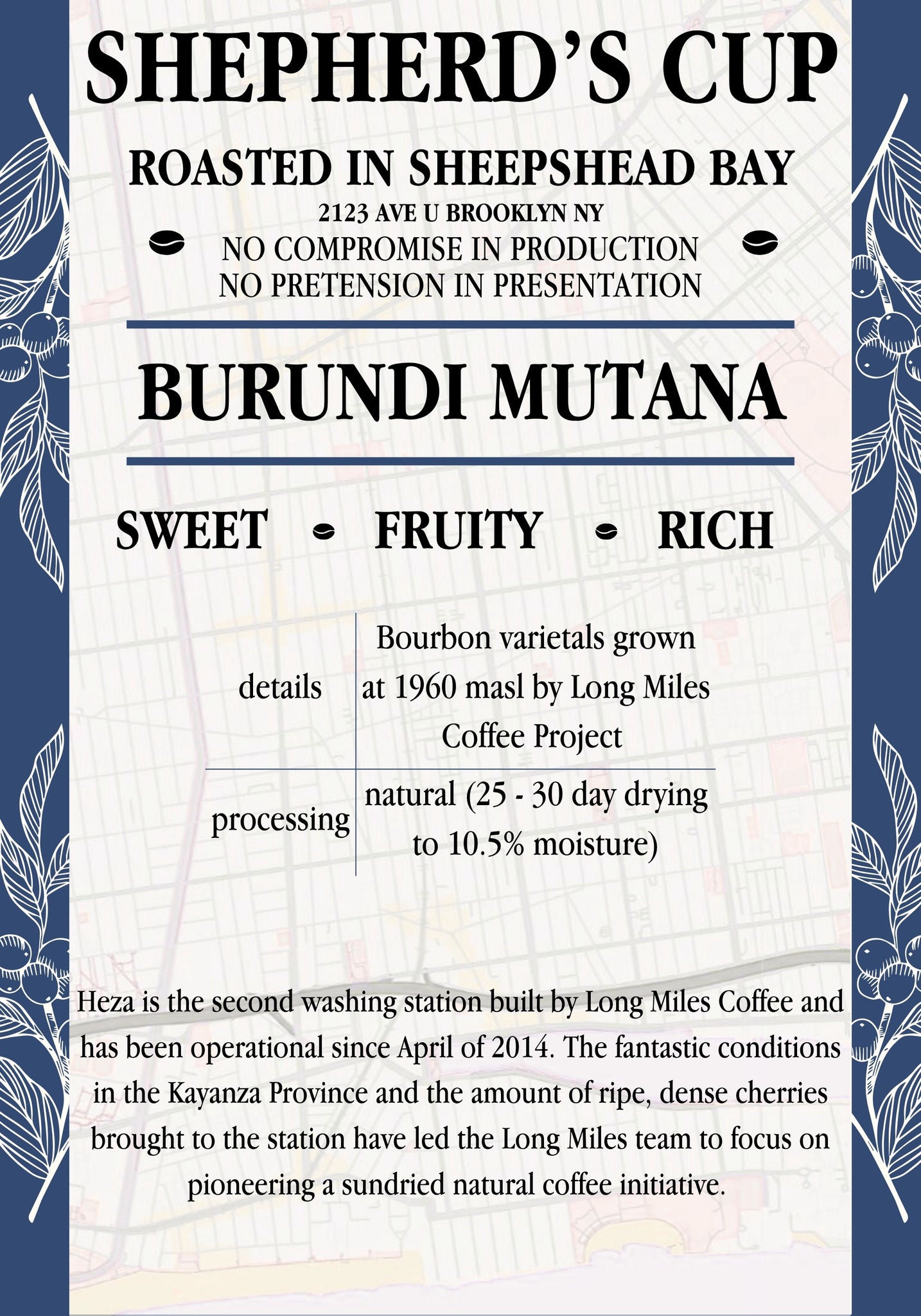 Burundi Mutana Coffee Beans