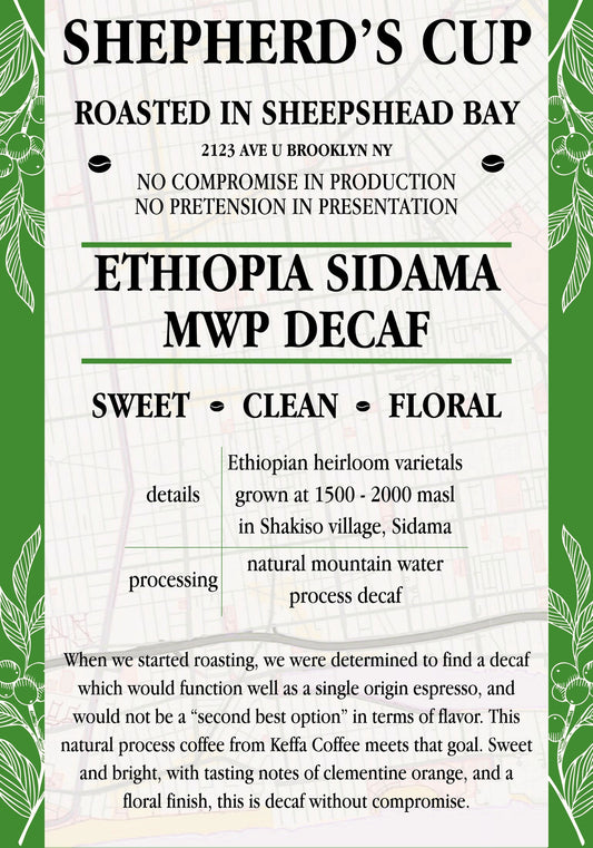 MWP Decaf Sidama Coffee Beans